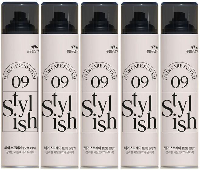 꽃을든남자 향긋한꽃향기 헤어스프레이, 300ml, 5개