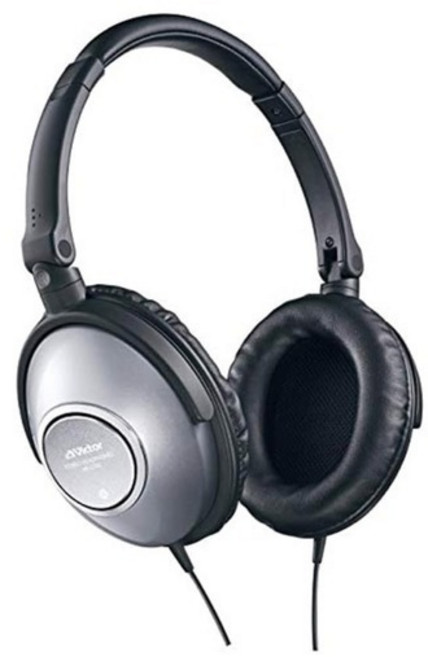 JVC HA-S700 실버 유선헤드폰 헤드폰 밀폐형 고음질