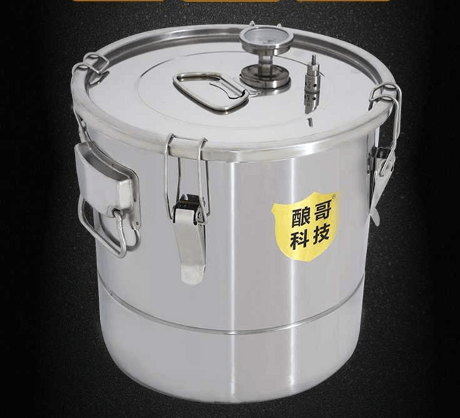 스테인레스 효소 발효통 과일 항온 증기 양조 밀폐통, 1개