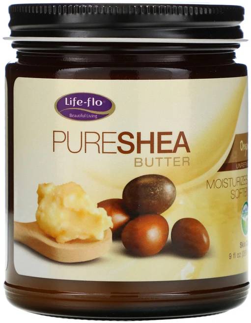 Life-flo 퓨어 시어 버터 스킨케어 9 액량 온스 (266 ml) 2팩, 1개 - 쿠팡
