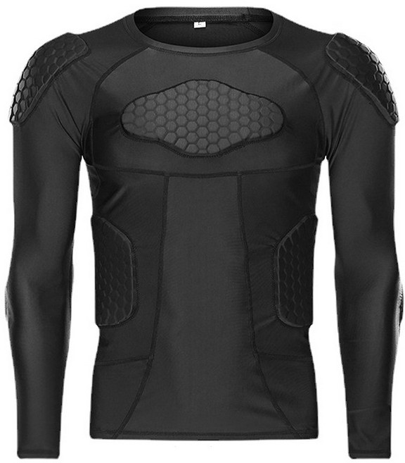 오토바이 상체보호대 이너보호대 프로텍터, 002_긴팔, 2XL, 1개