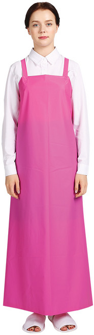 네오브릭 방수앞치마 우레탄 대 H형 90X115 14color, 핑크/무광, 1개