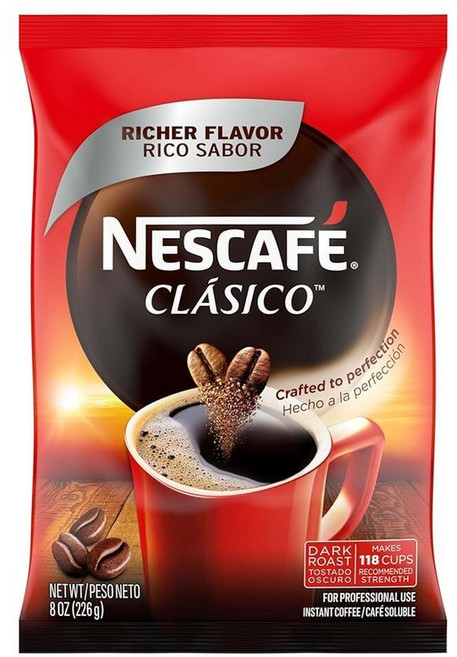 네스카페 Nescafe Coffee 테이스터스 초이스 인스턴트 커피 8oz 191215, 8 Ounce (Pack of 1), 다크 로스트, 226.8g, 1개, 1개
