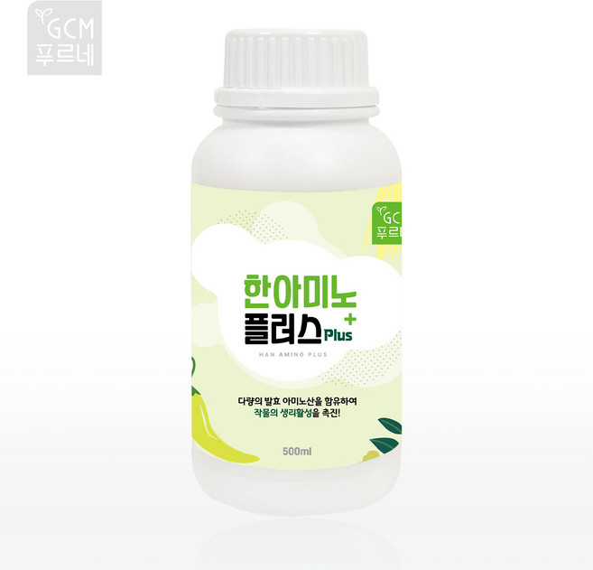 [한아미노플러스] 뿌고농축 발효 아미노산 생리활성 촉진, 1개, 500ml