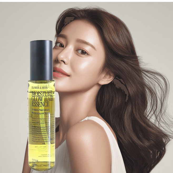 커리쉴 푸석한 헤어 수분광택 케어 모이스처 글로우 헤어 에센스, 70ml x 1개, 1, 70ml