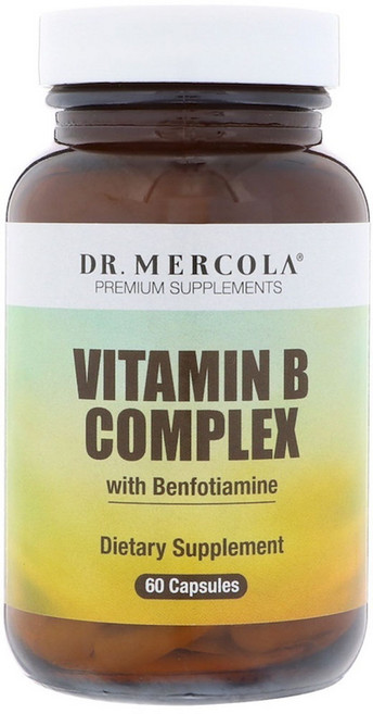 DR. MERCOLA 維他命B苯磷硫胺膠囊, 60顆, 1罐