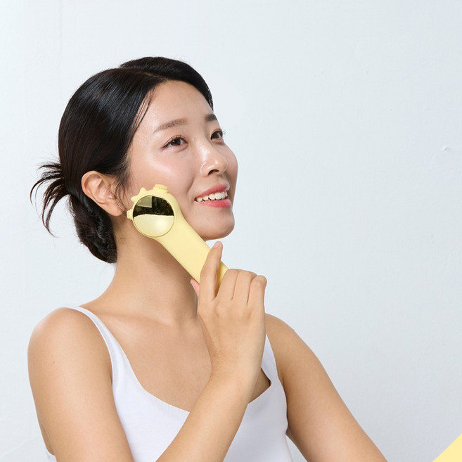 슈틸루스터 실리콘 브러시 무선 진동클렌저, ST-FC100, 버터