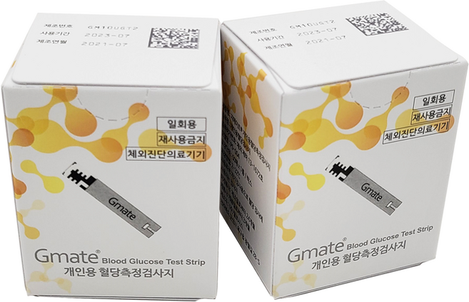 GMATE 필로시스 혈당측정지 PS-004, 50개입, 2개