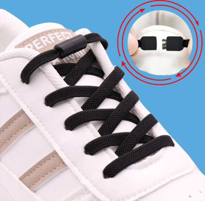 시크릿큐브 간편한 매듭없는 캡슐 신발끈 3세트(6P)