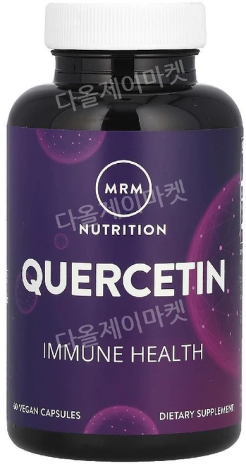 MRM 뉴트리션 케르세틴 퀘세틴 퀘르세틴 영양제 Quercetin 500mg 60정, 1개 - 쿠팡