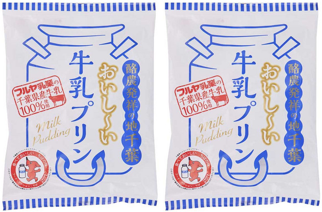 Fujimasa Foods 美味牛奶布丁 7入, 2個, 147g