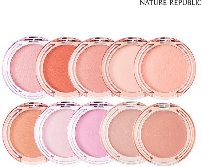 바이플라워 블러셔 (10종 택 1), 08 코랄이 피치해 NE0069, 1개, 08 코랄이 피치해 NE0069