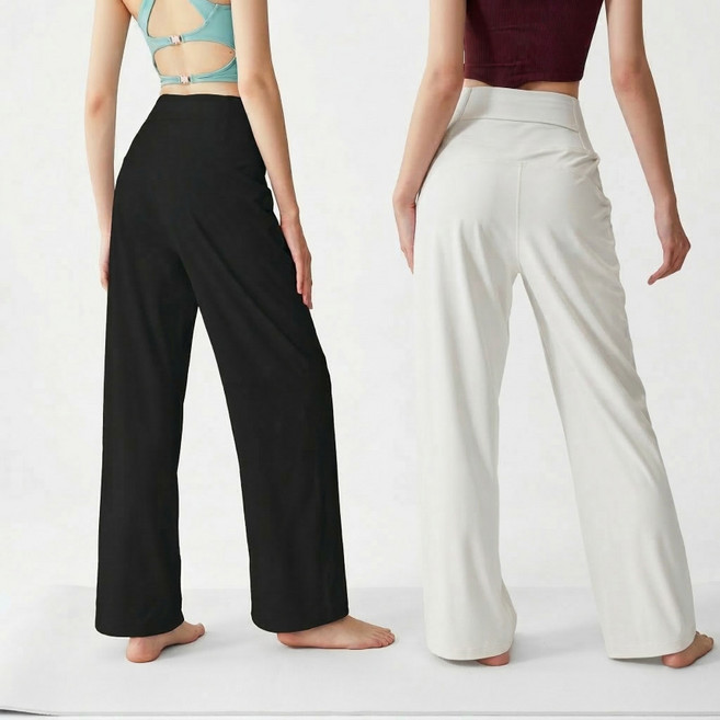 이수앤 와이드 핏 부츠컷 레깅스 요가 필라테스 일상복 사계절 바지