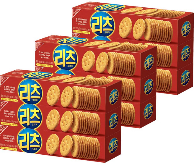 리츠 크래커 80g, 9개