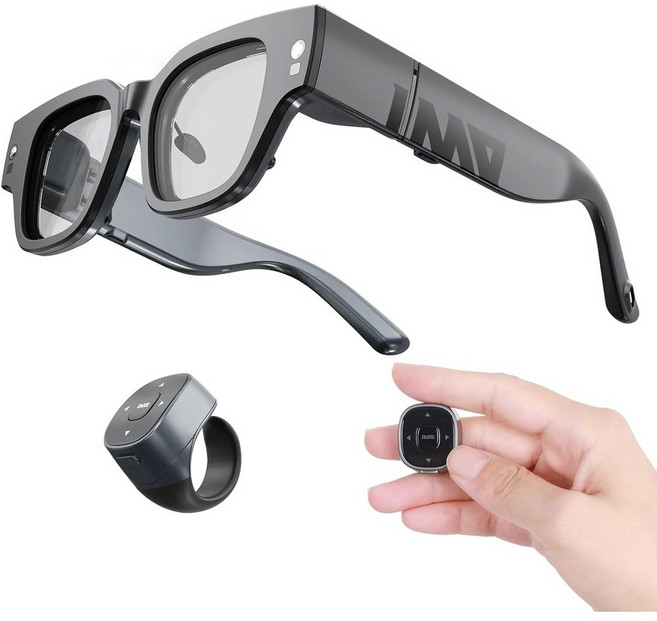 INMO Air 2 무선 AR 안경 풀 컬러 디스플레이 스마트 번역 AIGC 사무실 연설용 휴대용 안경, 1개