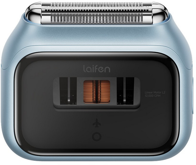 라이펀 Laifen 전기면도기 P3 Pro 전동 휴대용 미니 왕복식 건식 습식 IPX7 방수, 메탈 블루