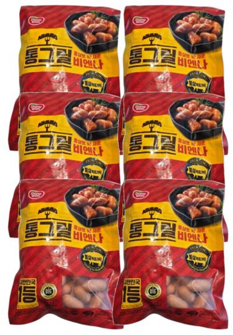 통그릴 비엔나 동원, 300g, 6개