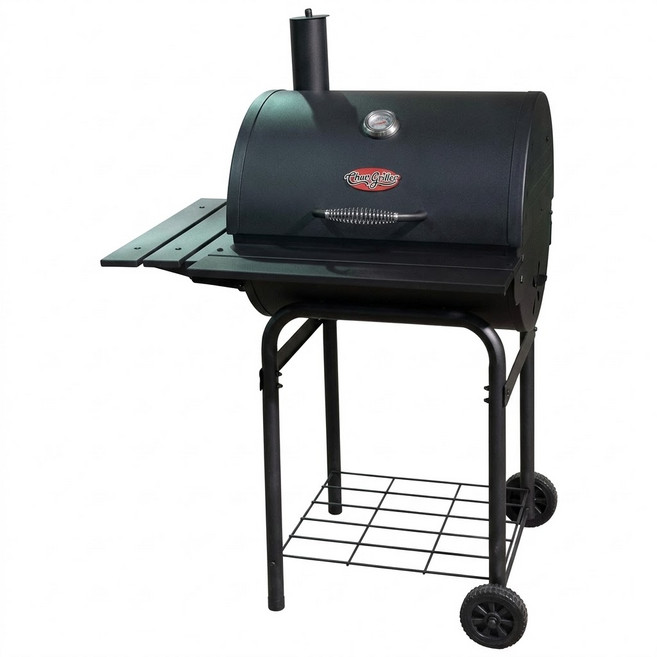 차그릴러 Char-Griller 랭글러 차콜 바베큐 그릴 대형 ( 국내배송 ), 1세트