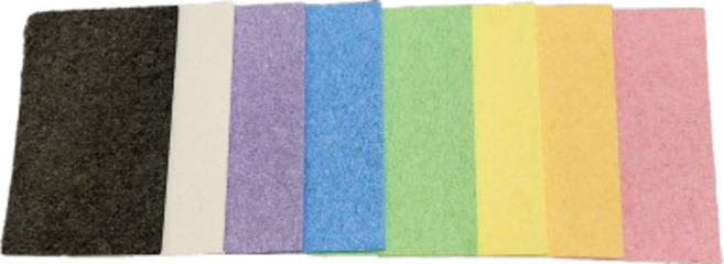 친환경 압축 셀룰로오스 생분해 수세미, 1세트, 8개