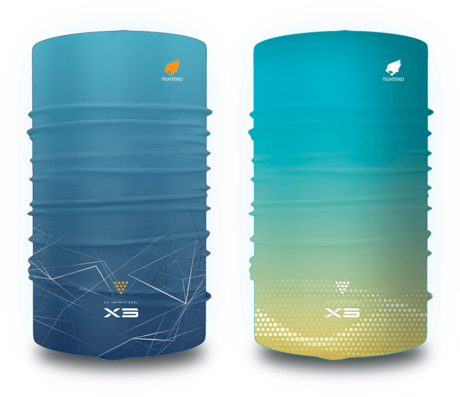 타이트엔드 인피니티쿨 멀티스카프 2P, 혼합, 2개