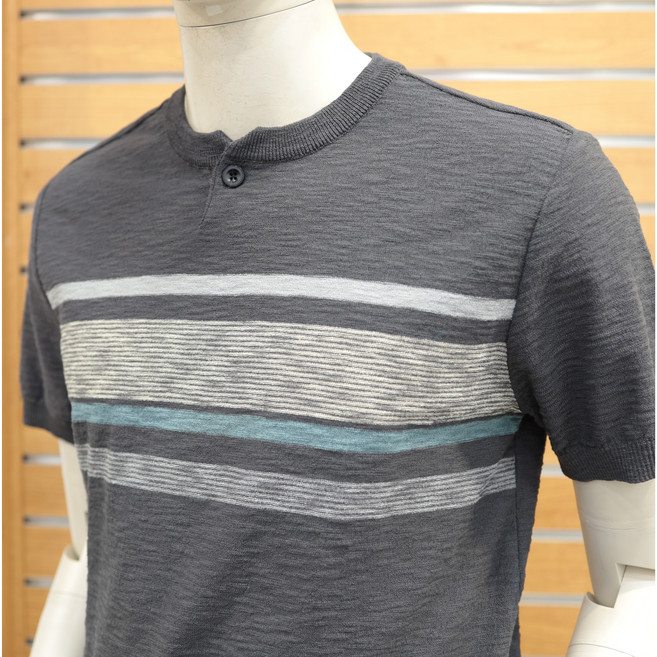 [INDIAN] 솔리드 헌리넥 여름니트 MIU BR5M2471