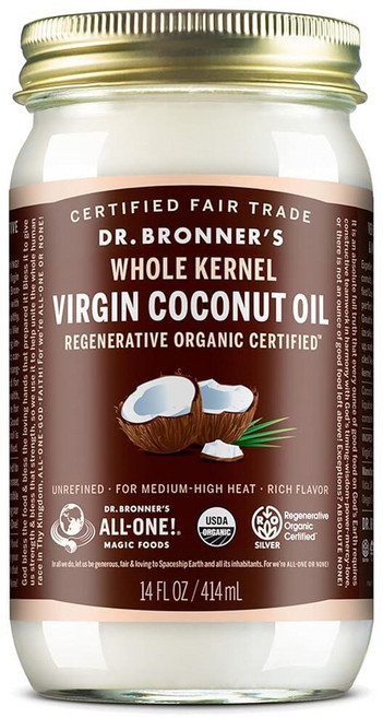 닥터브로너스 버진 코코넛 오일 414mL, 닥터브로너스 코코넛 오일 414ml, 1개