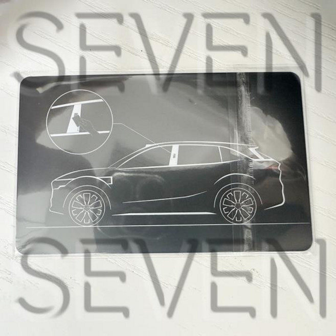 차량용 키리스 NFC 카드 스마트 디지털 Zeekr 7X, 1개