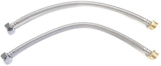 다바스 싱크대 주방 연장 연결 호스 40cm, 1세트