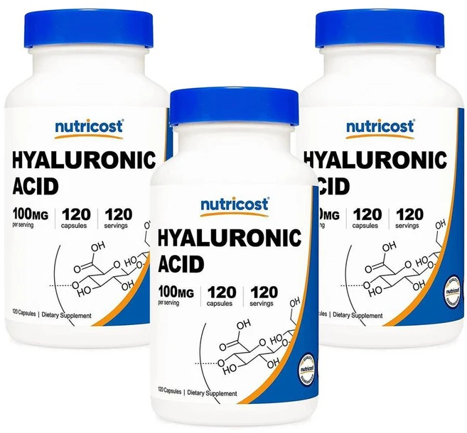 뉴트리코스트 히알로론산 100mg, 3개, 120정 - 쿠팡