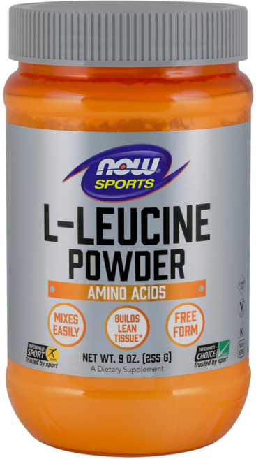 나우푸드 L-류신 파우더 글루텐 프리 비건, 255g, 1개