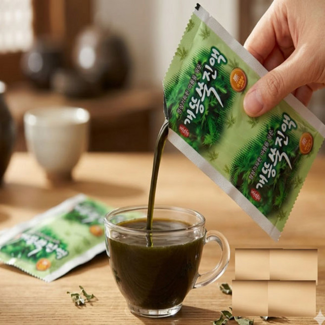 개똥쑥즙진액(60포) A개똥쑥즙 자연산, 60개, 105ml