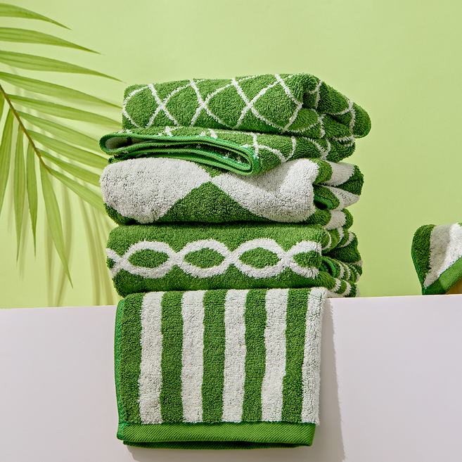 아트포레 누아보 뱀부타올 200g 호텔수건 (항균 대나무 천연 저자극 선염), 10개, 아가일