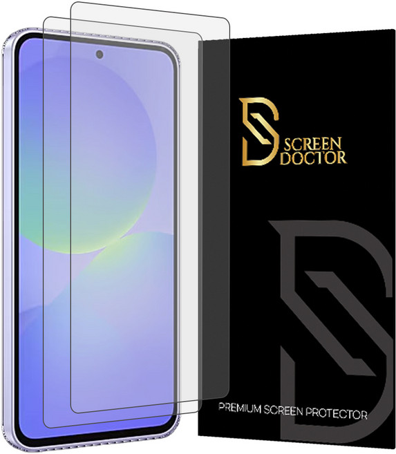 1+1 갤럭시 S25FE 9H 강화유리 액정보호필름, 1세트