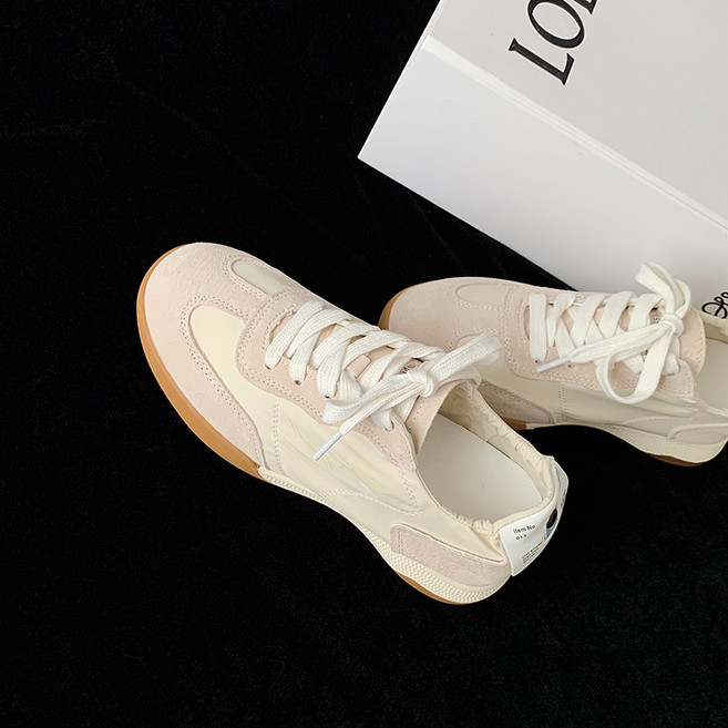 지아네 여성 5CM 키높이 독일군 스니커즈
