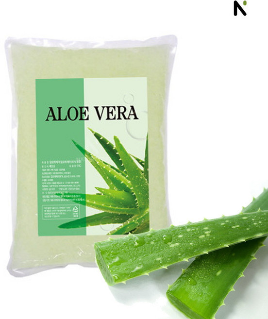 알로에베라 80% 1kg 음료토핑 펄 과육 8mm 정사각 빙수재료 젤리 [당일발송], 1개, 1개입