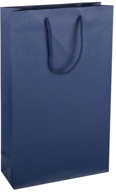[와인쇼핑백] 2본입 코발트블루 쇼핑백 50ea
