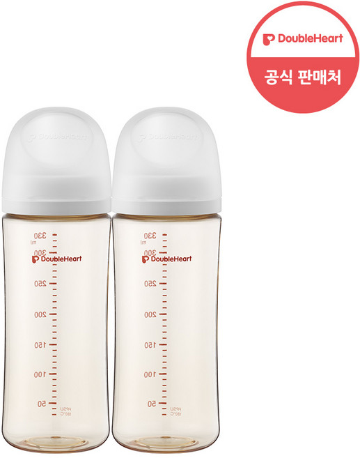 더블하트 모유실감 3세대 트윈팩 160ml 꿈꾸는코끼리, 화이트, 2개, 330ml