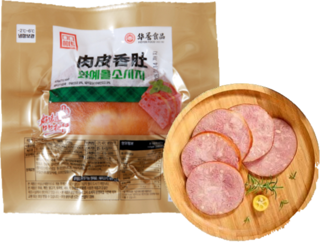 화예식품 육피향두 수제 볼 소시지, 1개, 430g