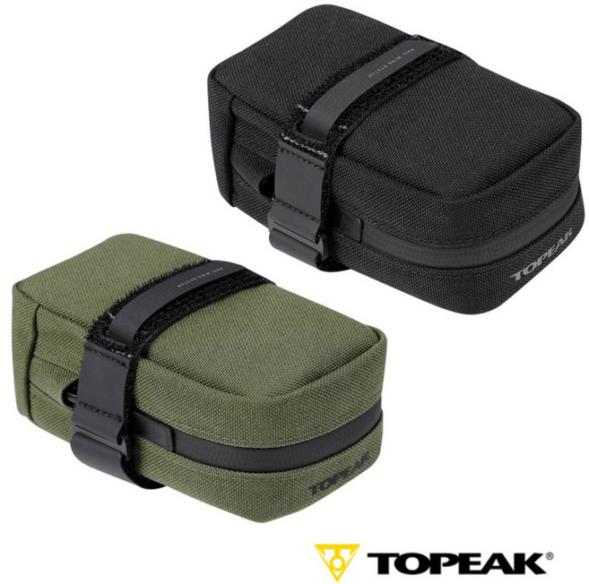 토픽 자전거 안장가방 엘리멘타 시트백 슬림 안장레일 장착 자전거가방, 그린, 1개, M