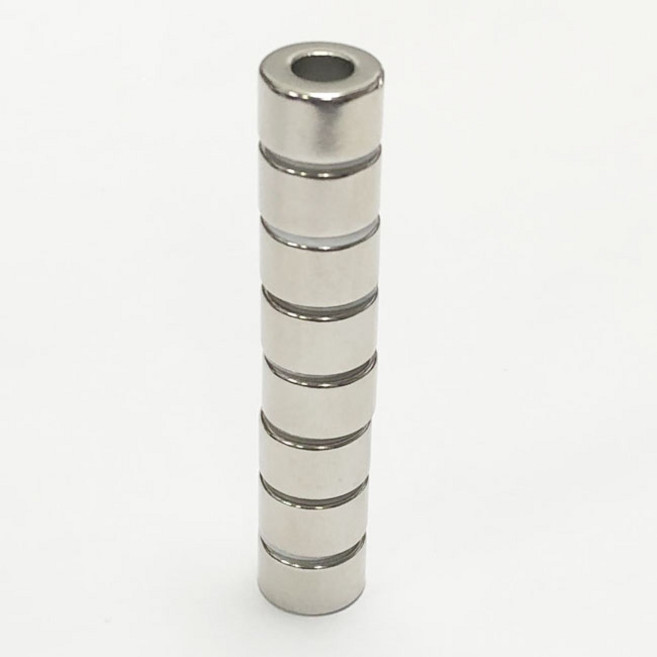 초강력 네오디움 자화기 기획상품 [제이스마그네트], N38 D15xd7.4x9T, 8개