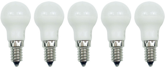 데이온 LED 미니 크립톤 E14 장식등 4W, 주백색, 5개