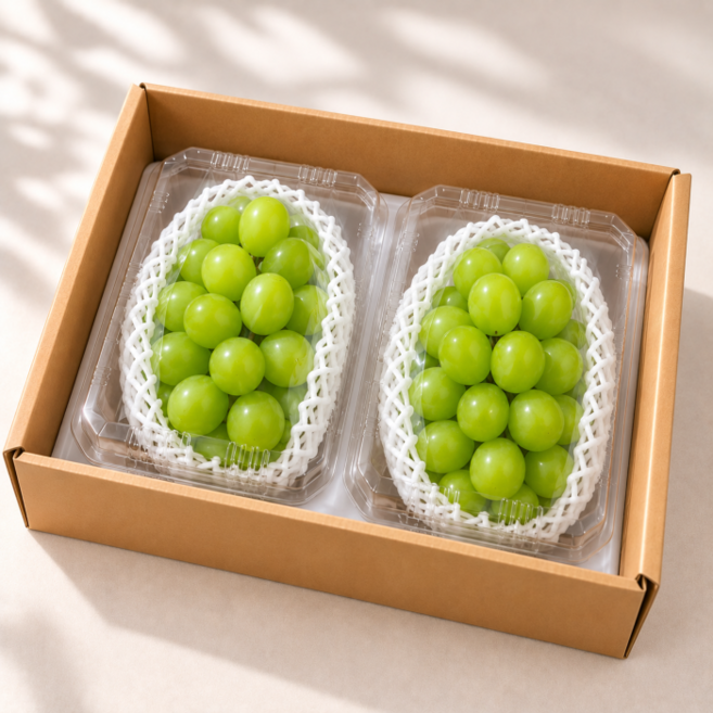 [산들곳간] 산지직송 고당도 샤인머스켓, 1박스, 4kg