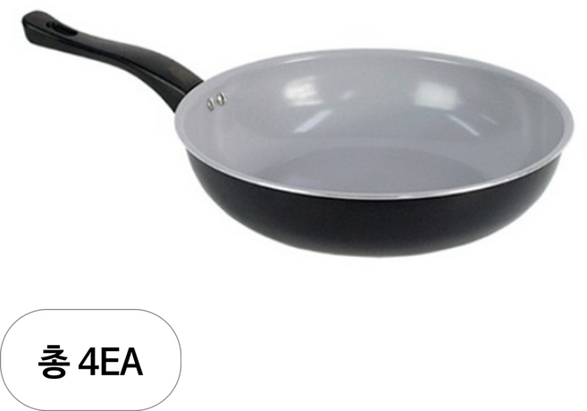 오스벨 세라믹 궁중팬, 28cm, 4개