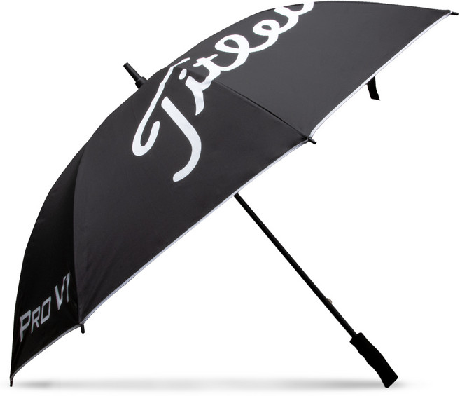 타이틀리스트 투어 라이트웨이트 UV 100% 골프우산, 01 블랙 화이트