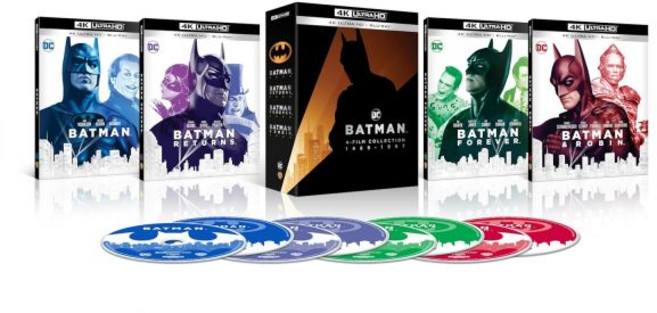 배트맨 4K 영화컬렉션 (4K울트라 HD + 블루레이) [4K UHD]