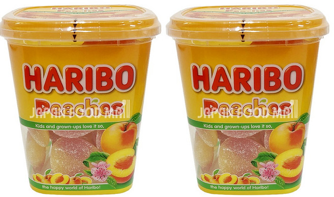 하리보 젤리 피치컵, 175g, 2개