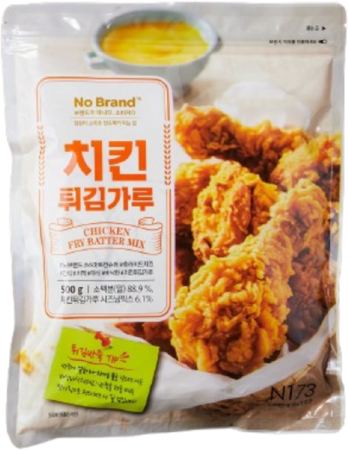 노브랜드 치킨튀김가루, 3개, 500g