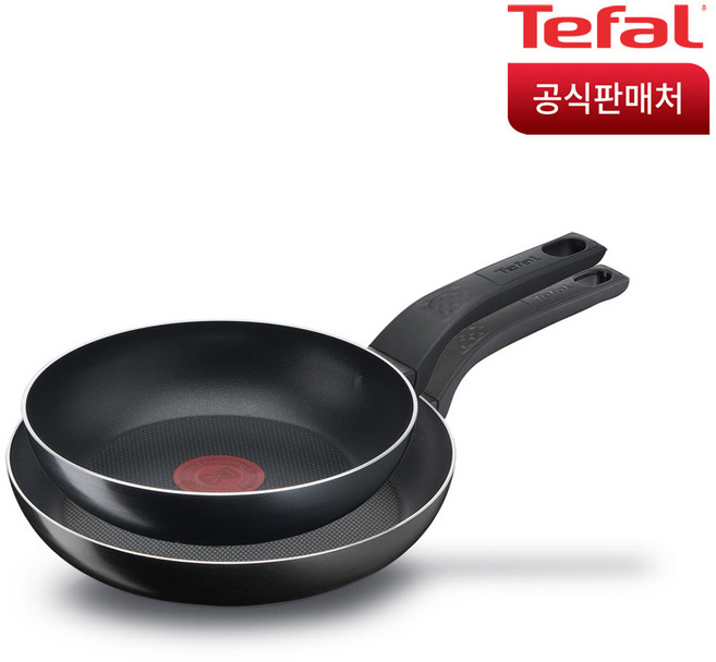 테팔 심플리클린 프라이팬 세트 2p, 프라이팬 20cm + 프라이팬 24cm, 1개