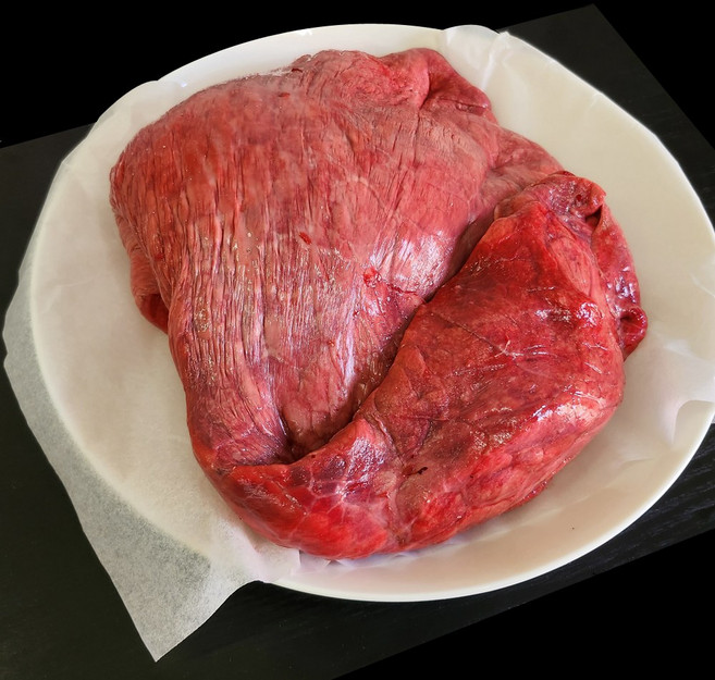 한우 국내산 소허파 1kg 소머리 내장 부산물 생식 볶음 곱창 천엽 냉동 구이 전골 모듬 술안주, 1개