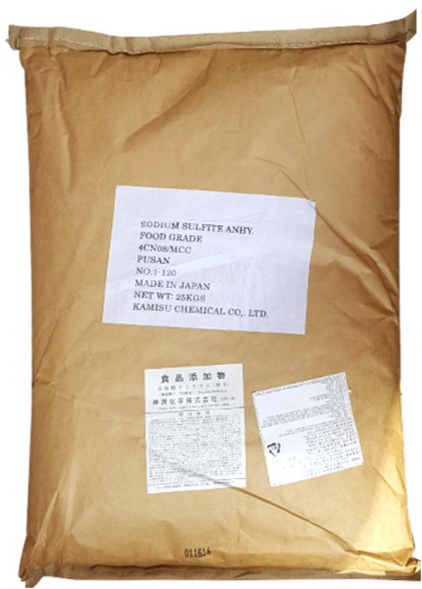 무수아황산나트륨25kg, 1개, 25kg